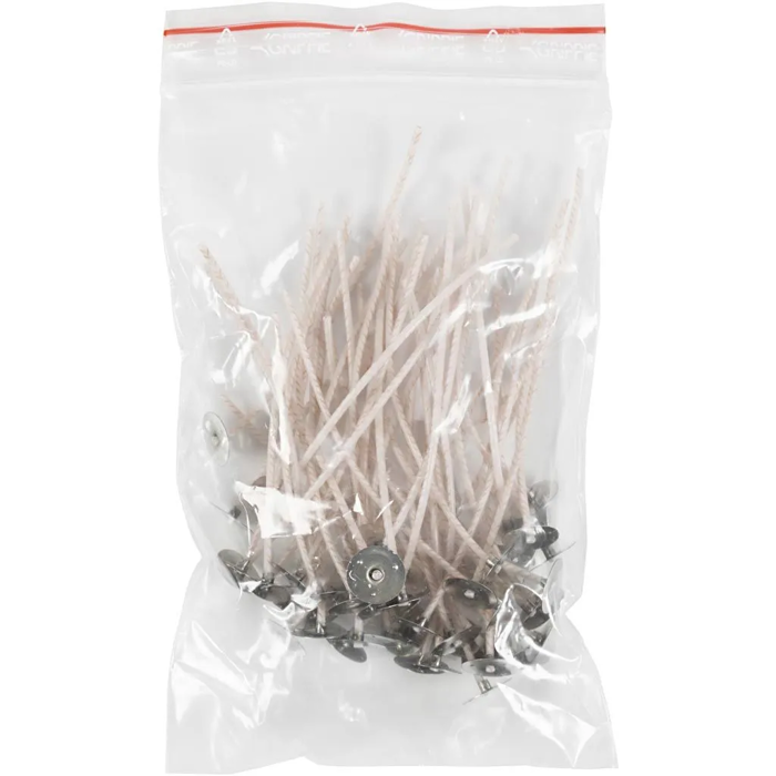 Wicks for Candle Making - Candle Jars, 50 pcs