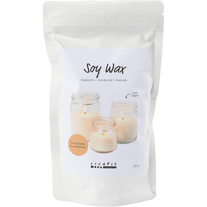 Soy Wax for Container Candles 250 gr - Cream