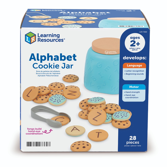 Alphabet Cookie Jar (A-Z), 26 pcs
