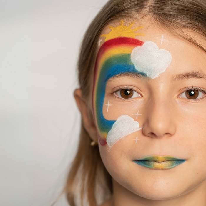 Face Crayons - Rainbow, 6 pcs