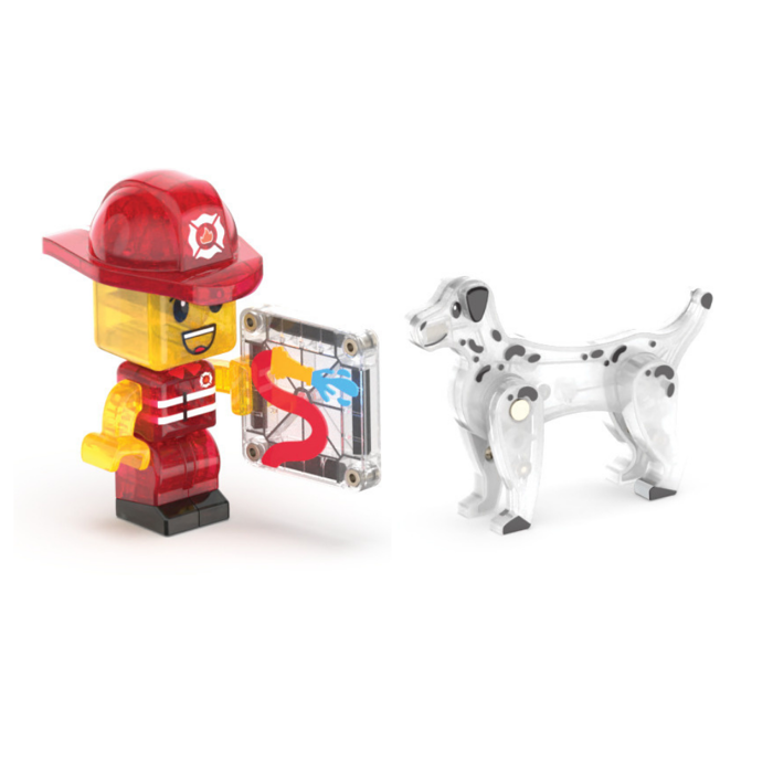 Magna-Tiles | Fire Station, 50 pcs