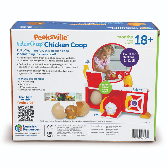 Hide & Cheep Chicken Coop Play Set