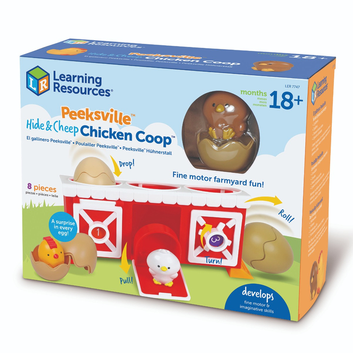 Hide & Cheep Chicken Coop Play Set