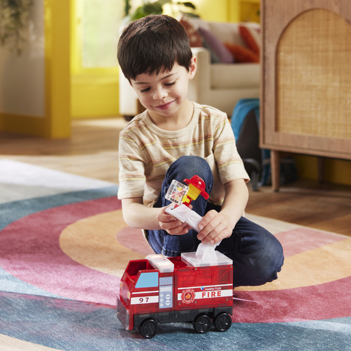 Magna-Tiles | Fire Station, 50 pcs