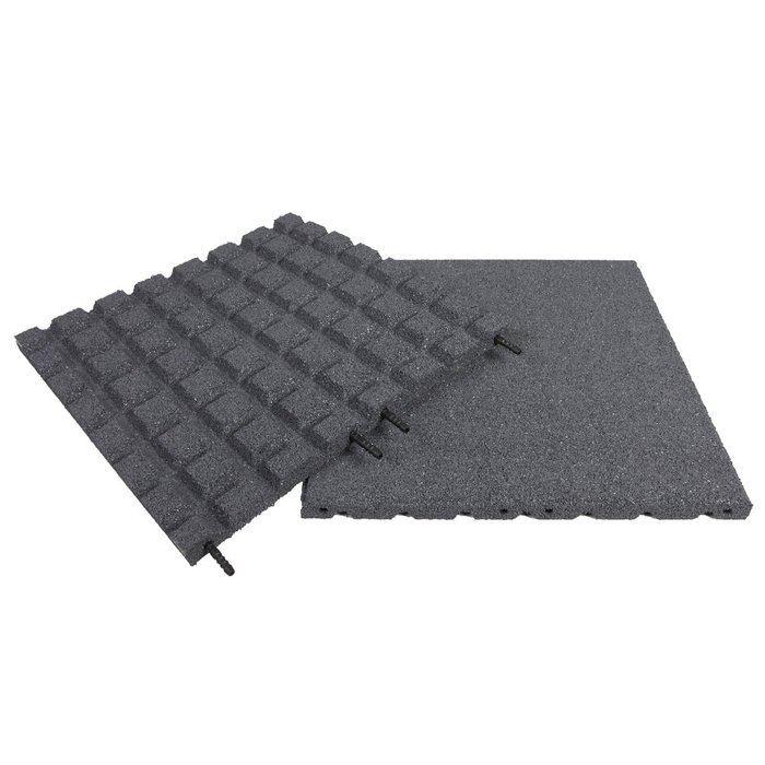 Safety Mat 50x50 cm/30 mm - Grey