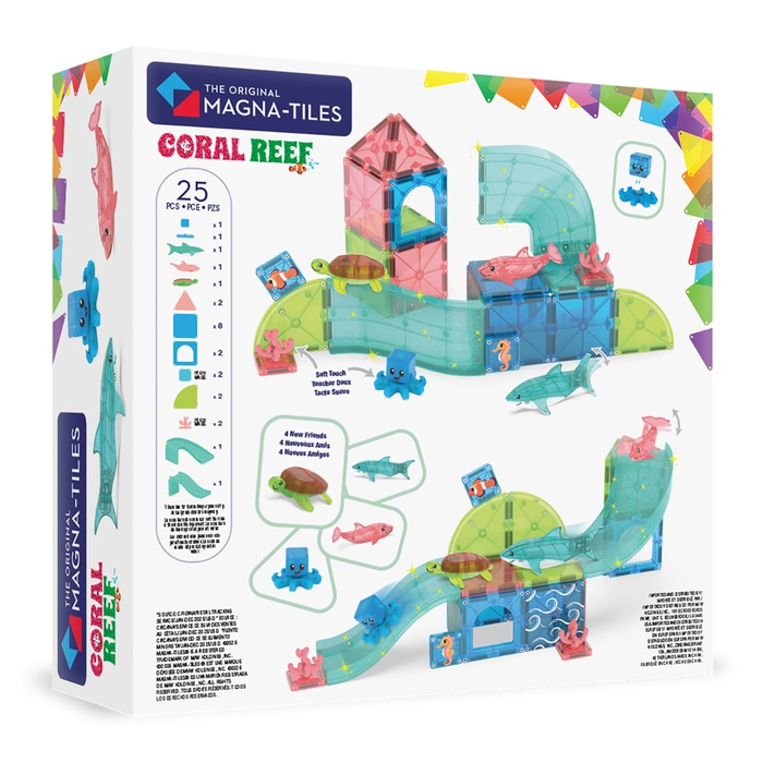Magna-Tiles | Coral Reef, 25 pcs