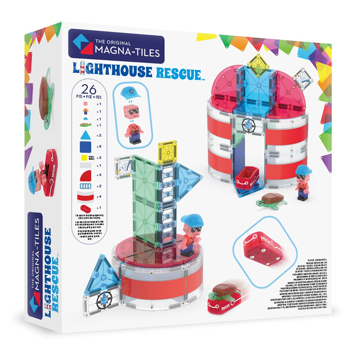 Magna-Tiles | Lighthouse Rescue, 26 pcs