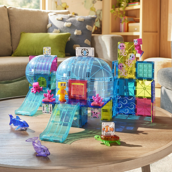 Magna-Tiles | Undersea Adventure, 58 pcs