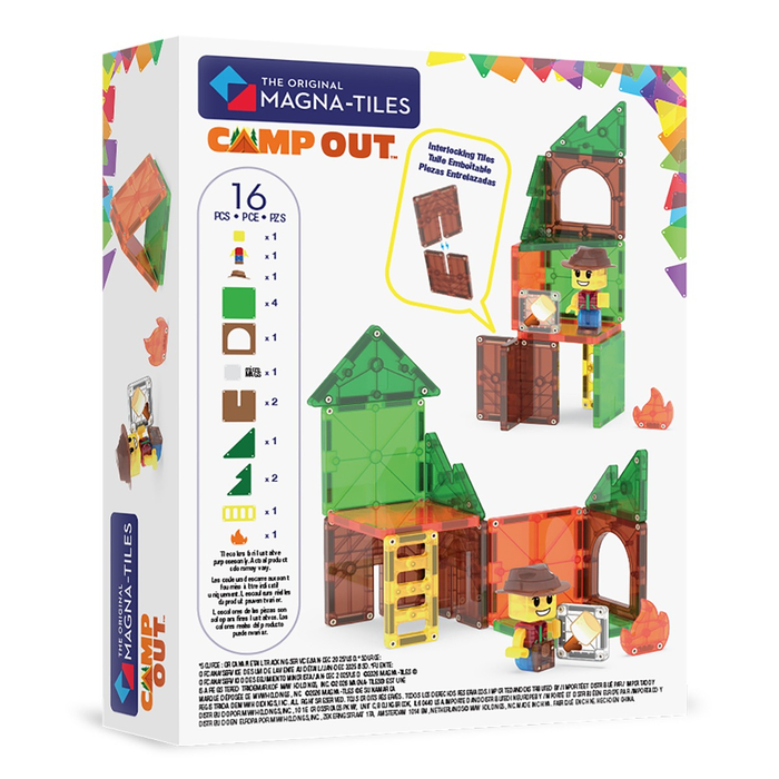 Magna-Tiles | Campout, 16 pcs