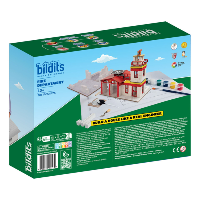 Build & Paint Your Own Fire Station