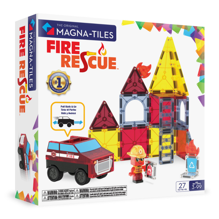 Magna-Tiles | Fire Rescue, 27 pcs