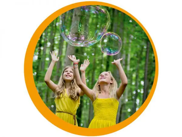 Rope Bubble Wand for XXL Bubbles + 1000 ml Bottle