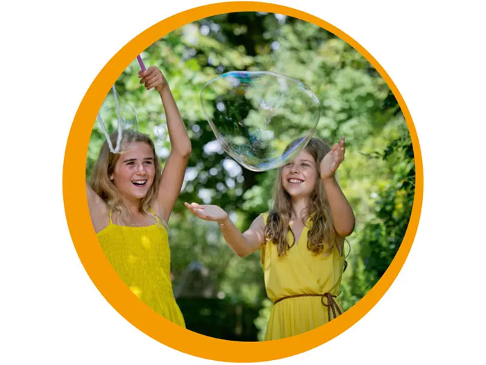 Rope Bubble Wand for XXL Bubbles + 1000 ml Bottle