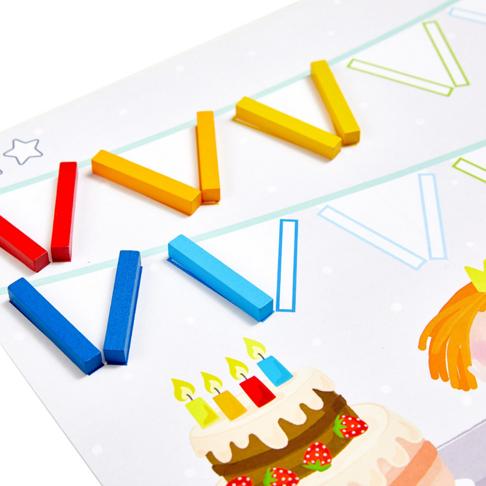 Shapes & Matching Game - Sticks