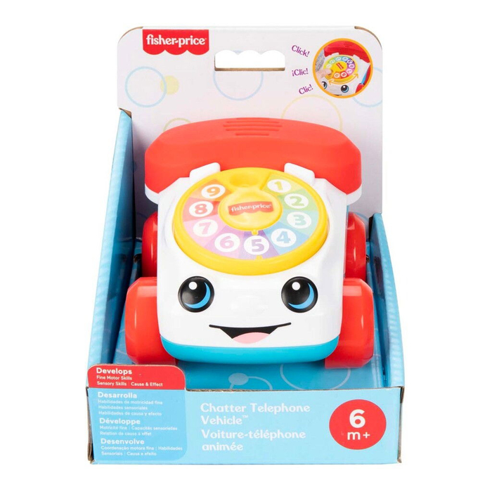 Retro Toy Phone with Sounds & Rotary Dial