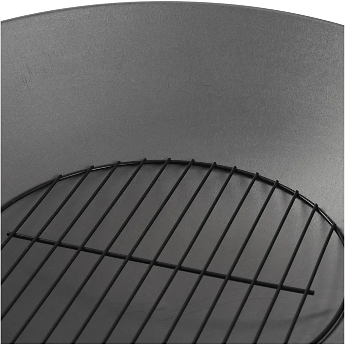 55 cm Cast Iron Fire Pit with Fire Grate