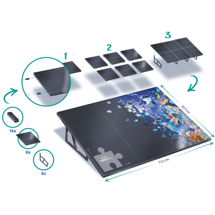 Tilting Puzzle Board (72.5 x 50.5 cm)