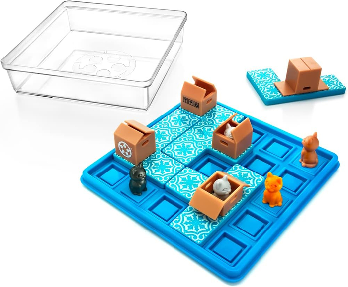 Logic Puzzle - Cats & Boxes