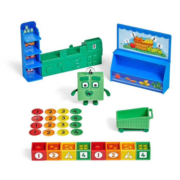 Numberblocks - Add It Up Mini Market Play Set