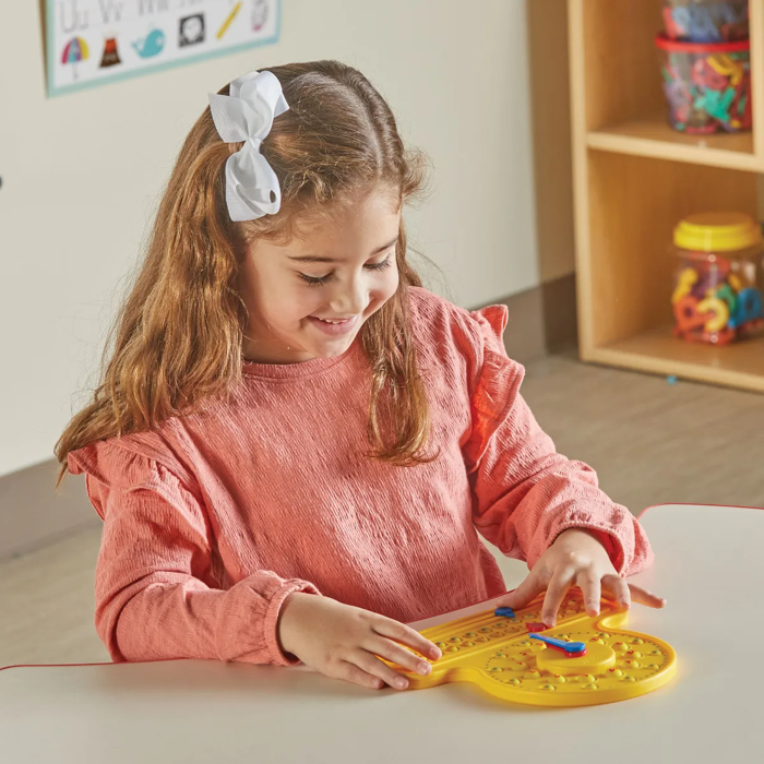 Sensory Bubble Popper Learning Clock