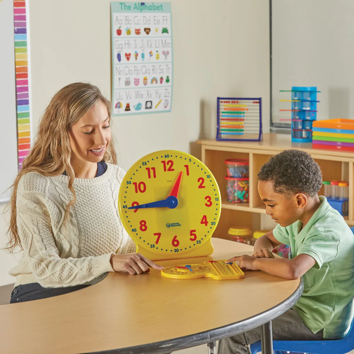 Sensory Bubble Popper Learning Clock