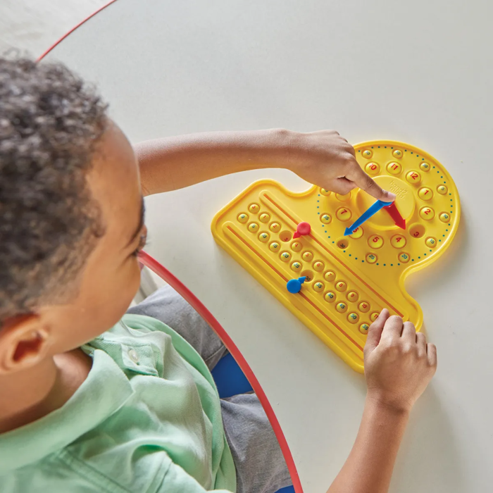 Sensory Bubble Popper Learning Clock