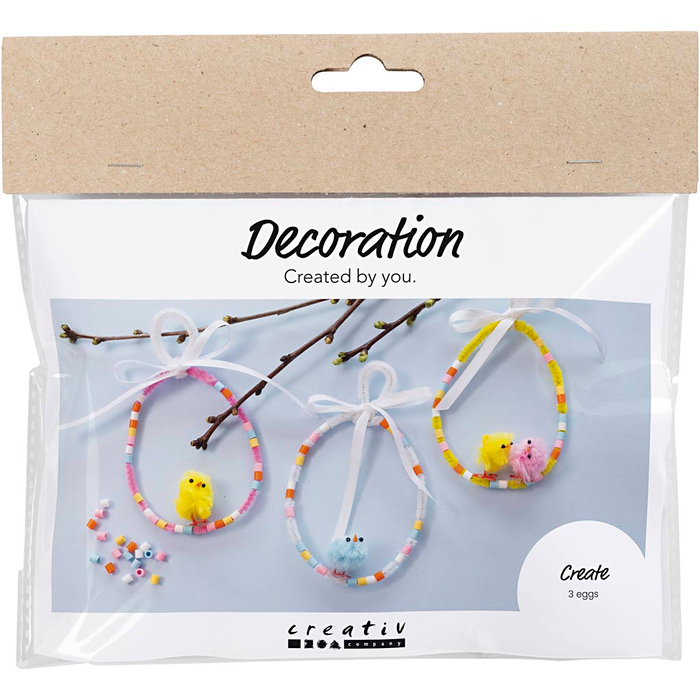 DIY Easter Craft - Easter Ornaments, 3 pcs