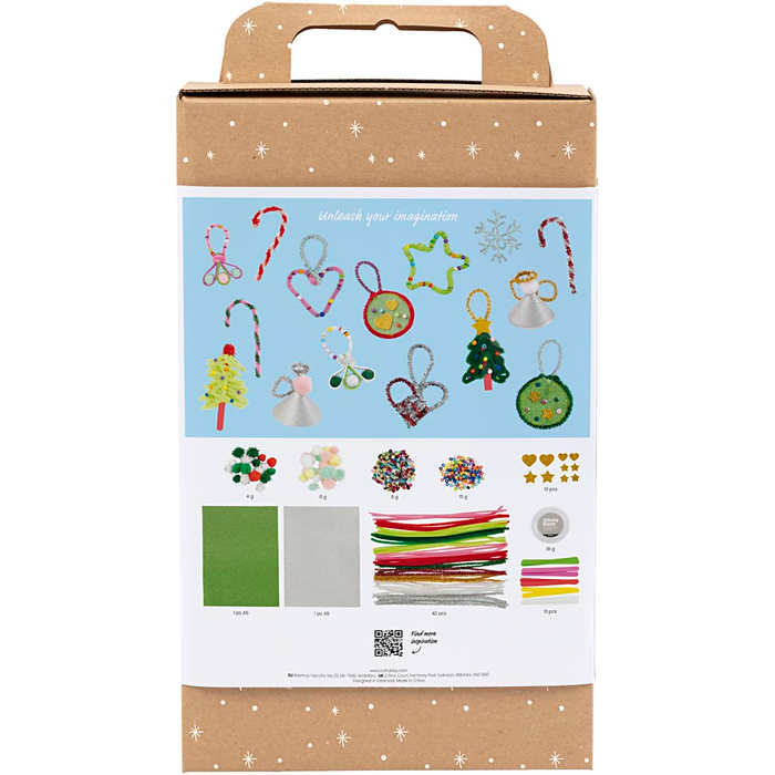 Craft Kit - Christmas Decorations, 750+ pcs