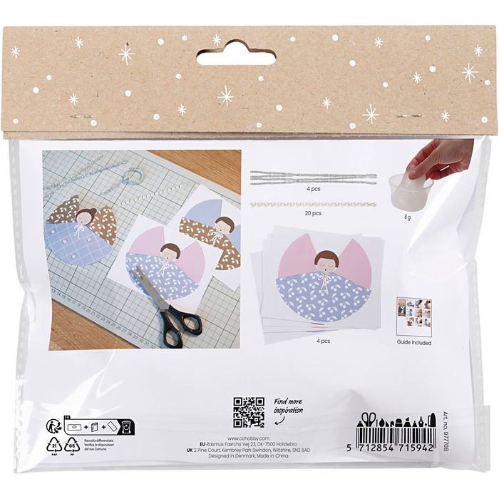 DIY Christmas Craft - Paper Angels