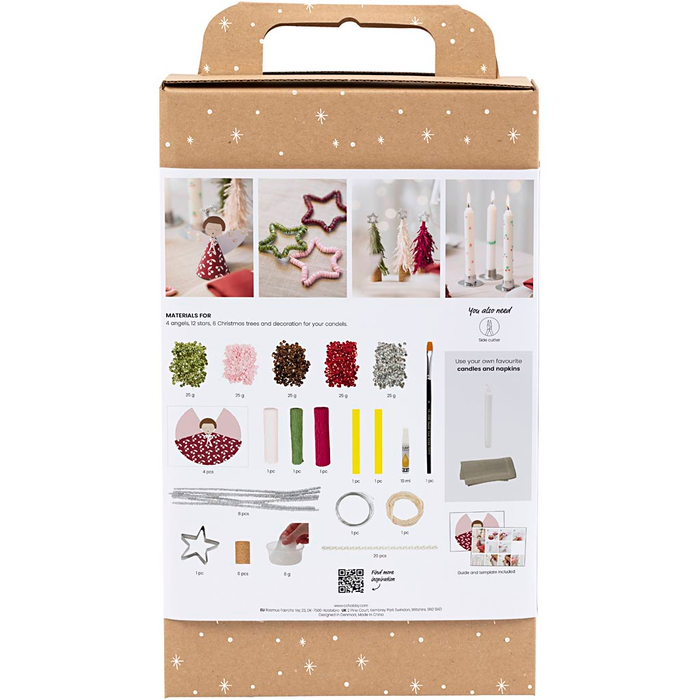 Craft Kit - Christmas Table Decorations
