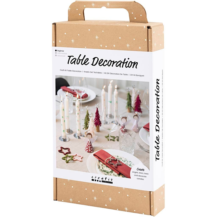 Craft Kit - Christmas Table Decorations
