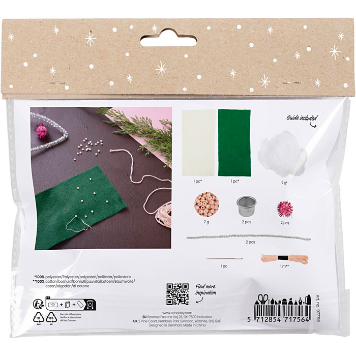 DIY Christmas Craft - Felt Candles