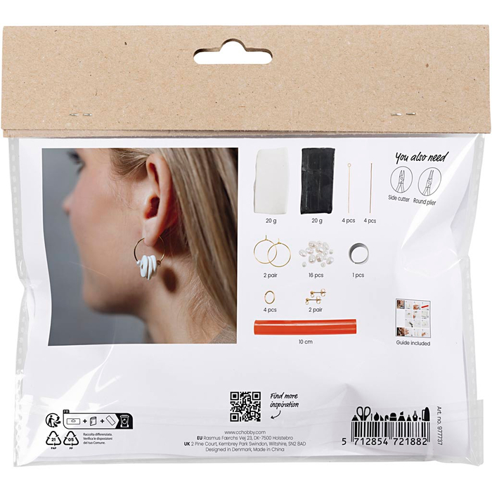 Jewelry Mini Kit - Clay and Bead Earrings