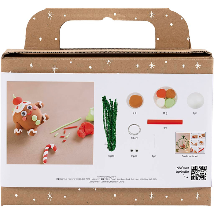 DIY Christmas Ornament - Gingerbread Figure