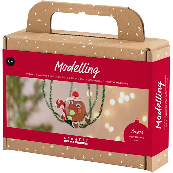 DIY Christmas Ornament - Gingerbread Figure
