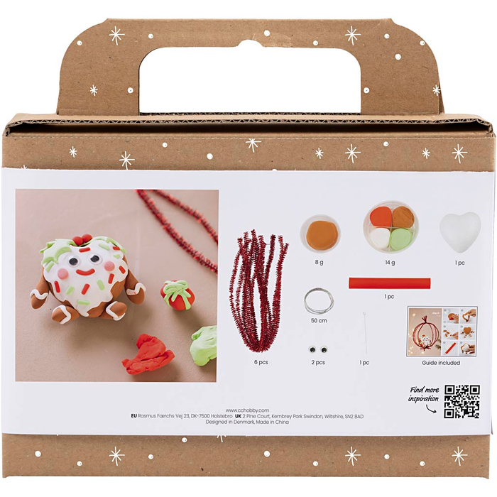 DIY Christmas Ornament - Gingerbread Heart