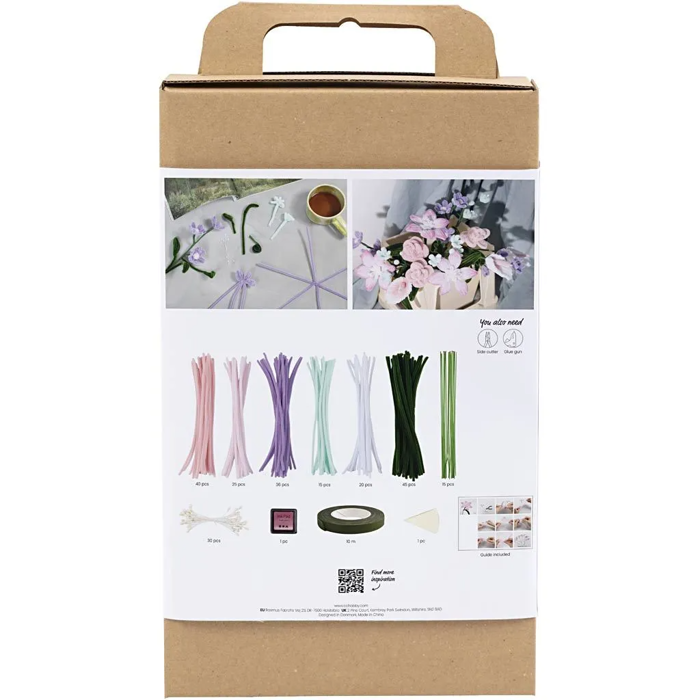 Chenille Flowers - Pastel Bouquet