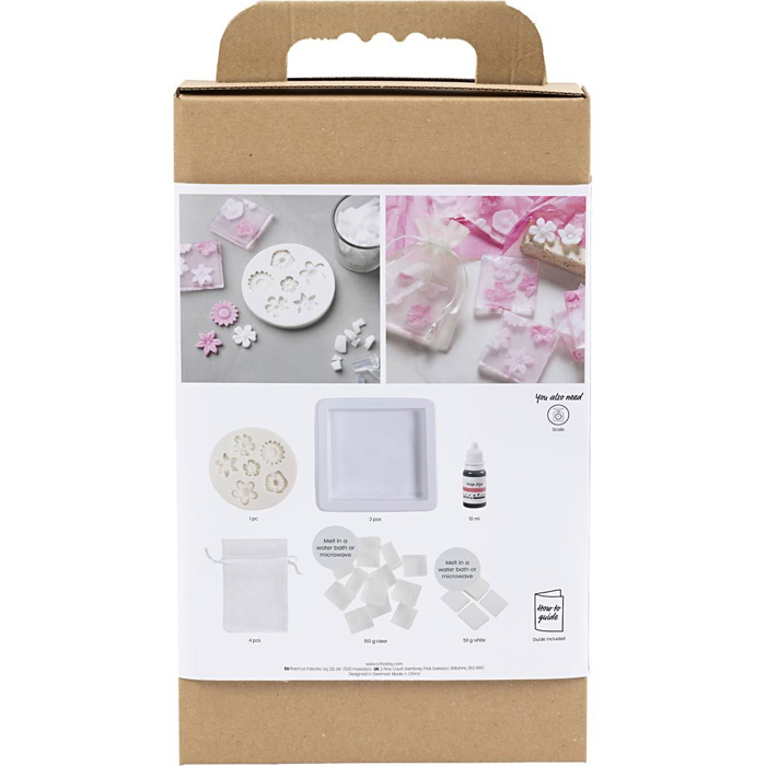 Soap Making Kit - Flowers, 8 pcs
