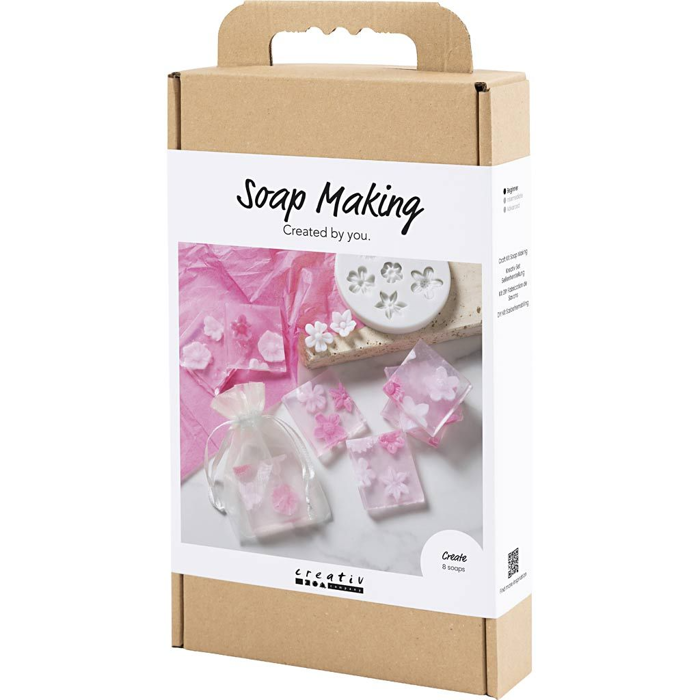 Soap Making Kit - Flowers, 8 pcs