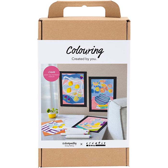 Paint by Numbers Markers - Still Life