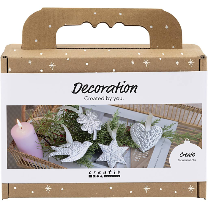 DIY Christmas Ornaments - Foil Embossing