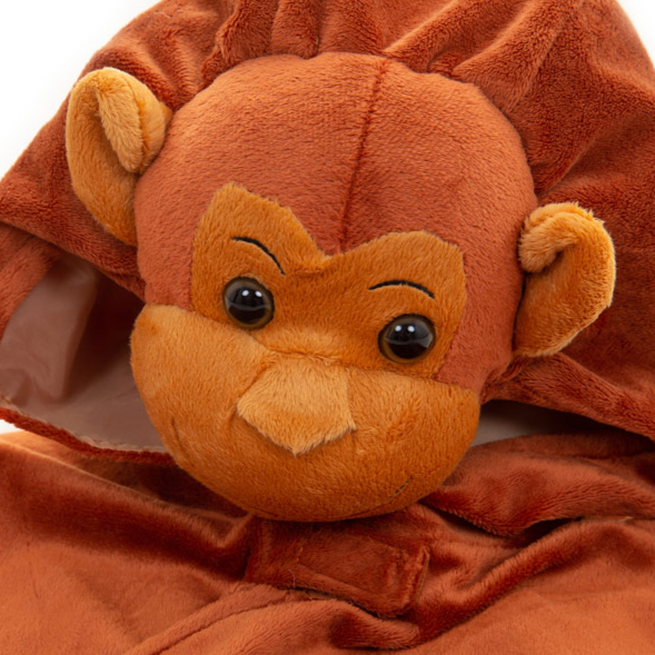 Monkey Costume, Size 3-7 yrs
