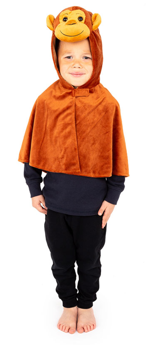 Monkey Costume, Size 3-7 yrs