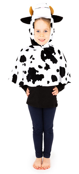 Cow Costume, Size 3-7 yrs