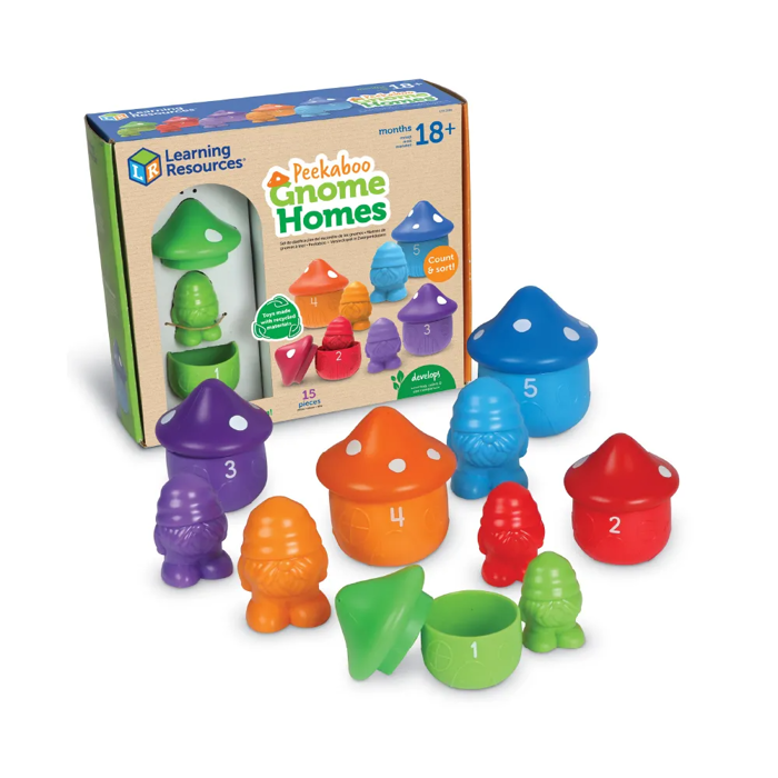 Peekaboo Gnome Homes Sorting Set