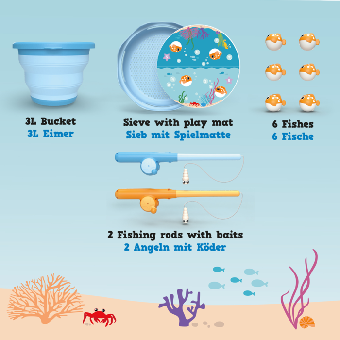 Bucket Set incl. Fishing Game