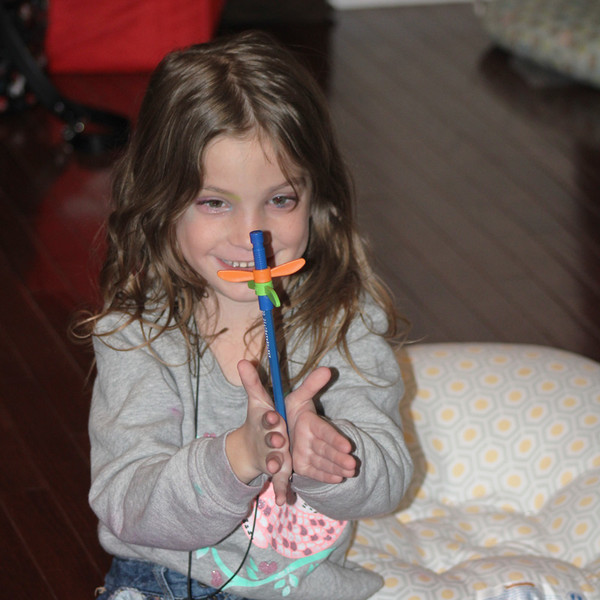 Spinning Pencil Topper Fidget, 1 pc