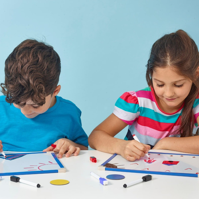 Magnetic Whiteboard 30x24.5 cm incl. Markers