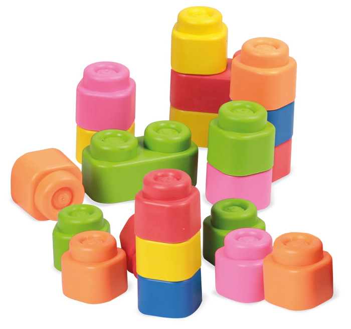 Clemmy Baby Soft Blocks, 48 pcs