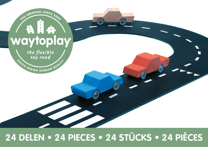 Car Track - Highway, 24 pcs
